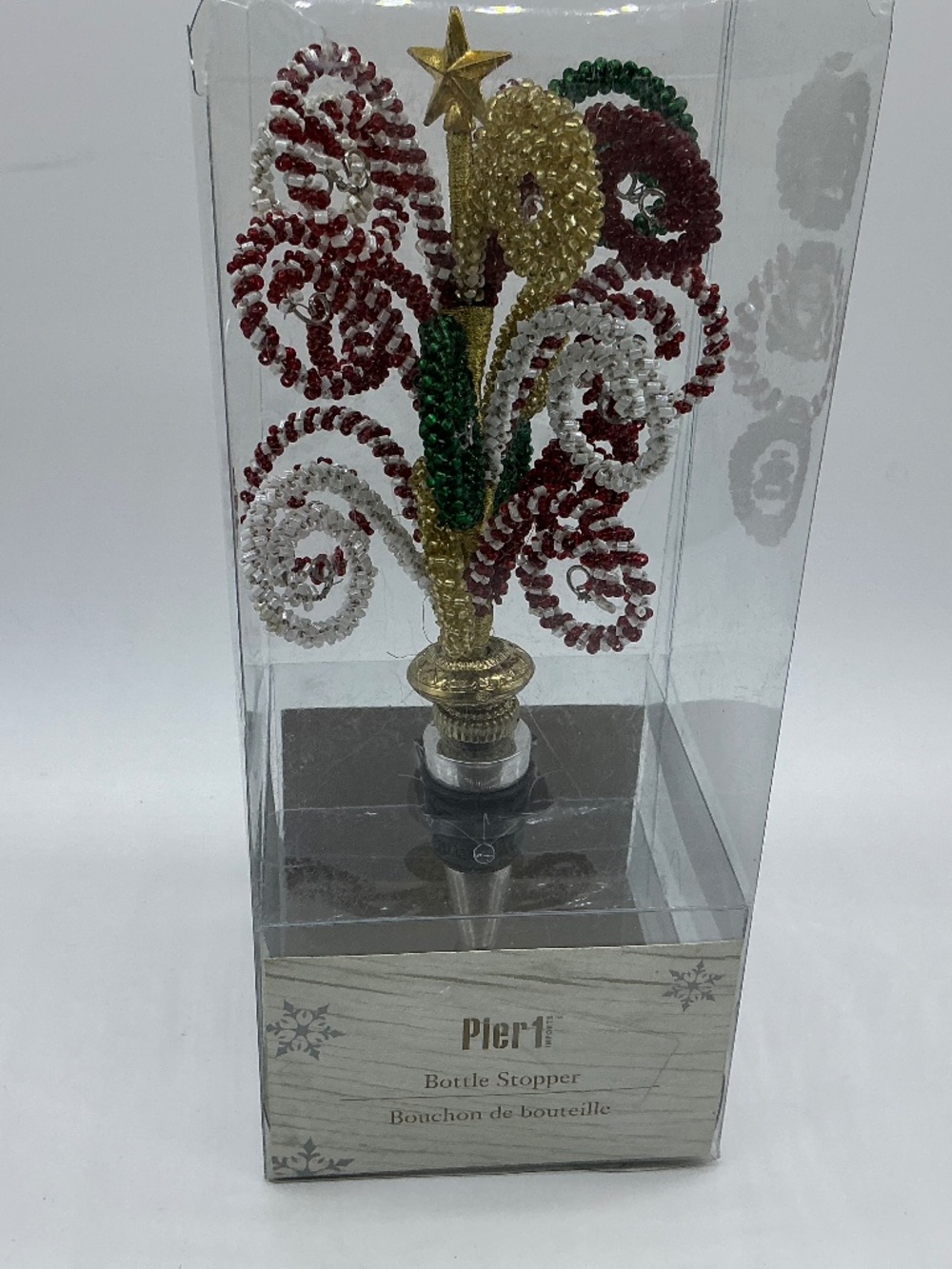 🔥 Pier 1 Import Christmas Bottle Stopper